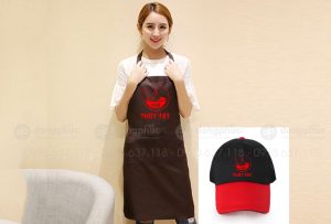 May và in tạp dề Quán Phở Thúy Tây