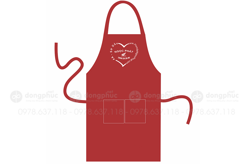 May và in tạp dề Sở Dầu Ngọc Phát