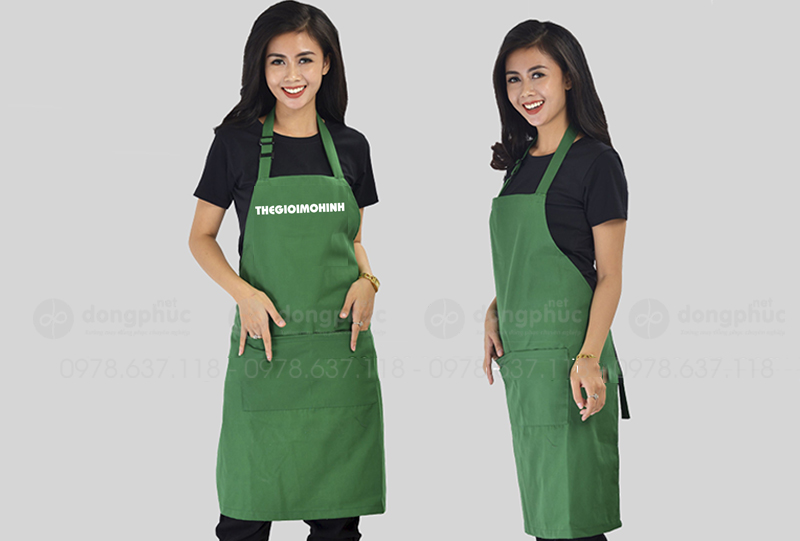 May và in tạp dề Thegioimohinh