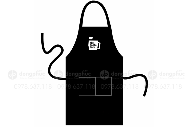 May và in tạp dề The Taste Talk