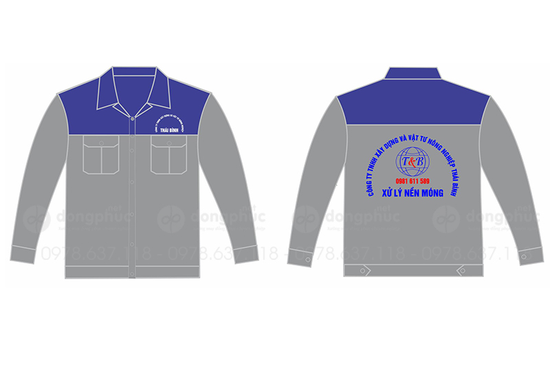 May và in áo bảo hộ Công ty TNHH xây dựng và vật tư nông nghiệp Thái Bình
