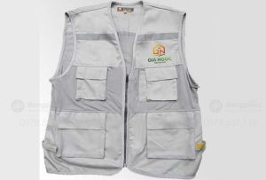 May và in áo gile Công ty Gia Ngọc Construction