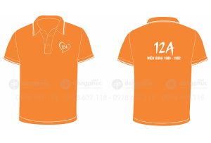 May và in áo Lớp 12A niên khóa 1989-1992