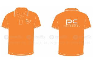 May và in áo Lớp 12A niên khóa 89-92 Phong Chau High school