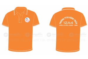May và in áo Lớp 12A4 Trường PTTH Đông Triều niên khóa 1988-1991