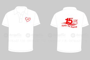 May và in áo Lớp 12E Trường PTTH Mỹ Đức A 2001-2004