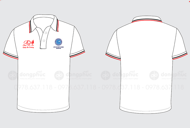 May và in áo Lớp cơ khí thiết bị khoan dầu khí K40 Trường ĐH mỏ địa chất