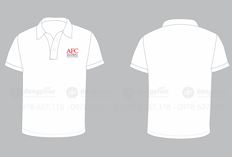 May và in áo phông AFC Global Education