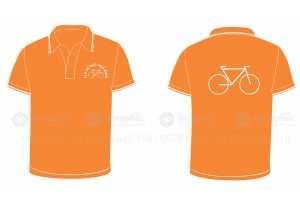 May và in áo phông CLB xe đạp Hòa Bình
