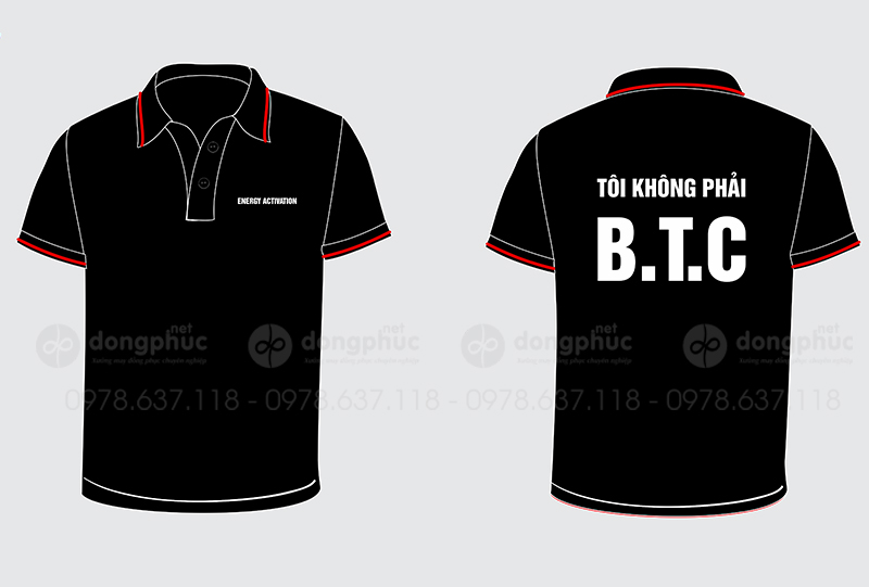 May và in áo phông Công ty Energy Activation