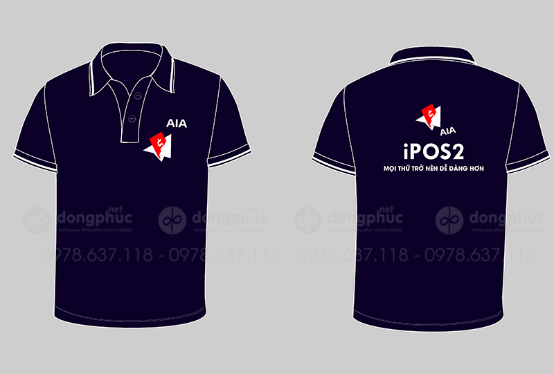 May và in áo phông Công ty AIA