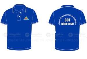 May và in áo phông Công ty cổ phần sản xuất và thương mại CDT Bình Minh