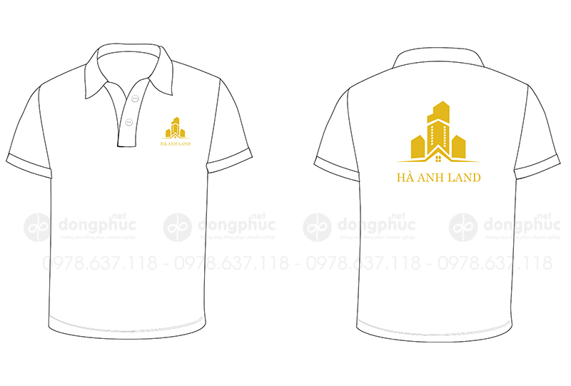 May và in áo phông Công ty Hà Anh Land
