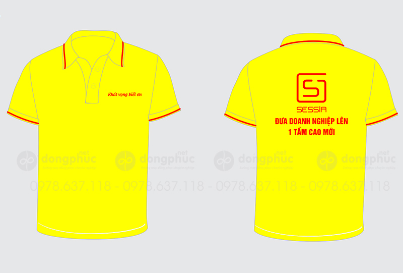 May và in áo phông Công ty Sessia