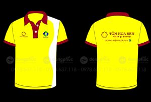 May và in áo phông Công ty Tôn hoa sen