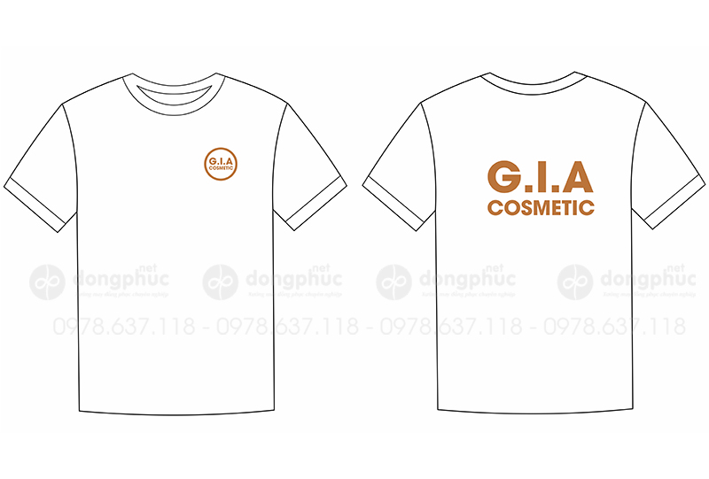 May và in áo phông GIA Cosmetic