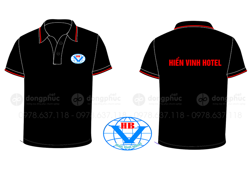 May và in áo phông Hiển Vinh Hotel