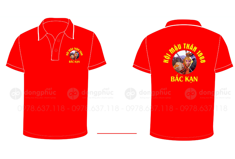 May và in áo phông Hội mậu thân 1968 Bắc Kạn