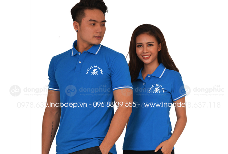 May và in áo phông màu xanh YA Câu lạc bộ xe đạp