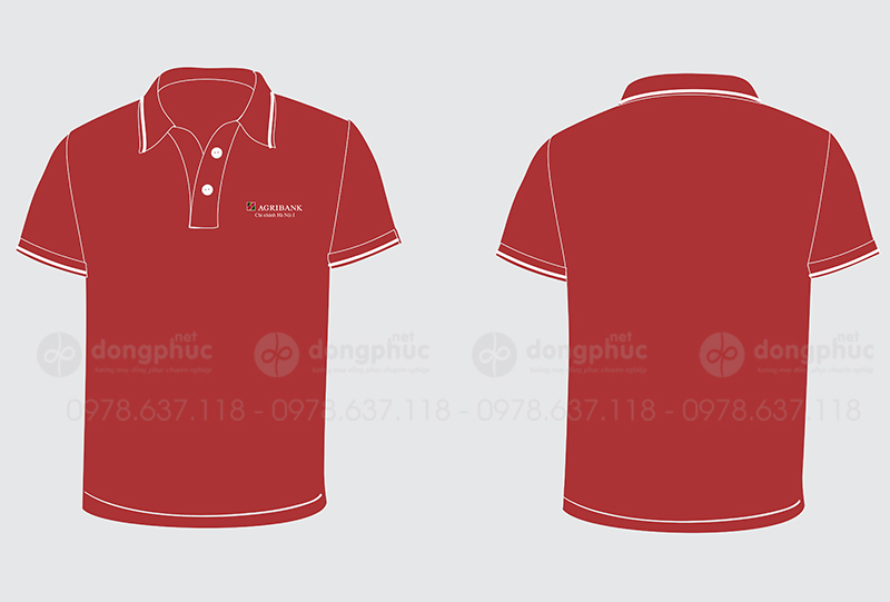 May và in áo phông Ngân hàng Agribank Chi nhánh Hà Nội 1