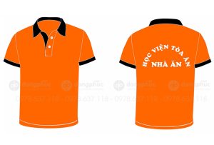 May và in áo phông Nhà ăn Học viện Tòa Án