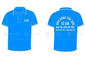 May và in áo phông Nhà hàng Hải sản Lê Gia