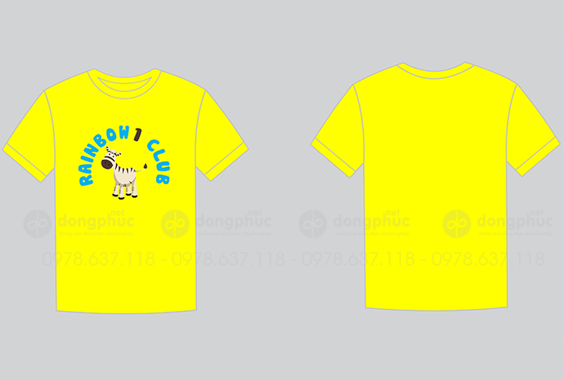 May và in áo phông Rainbow 1 Club