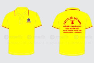 May và in áo phông Siêu thị hải sản sạch Bình