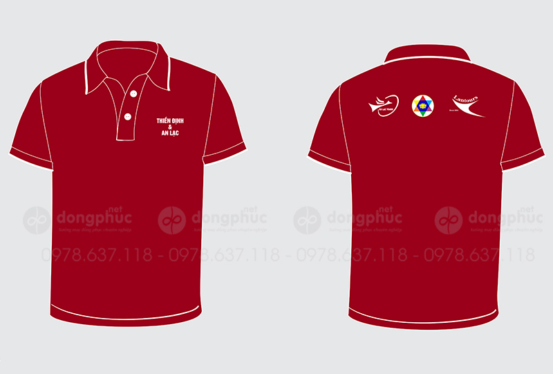 May và in áo phông Thiền Định & An Lạc