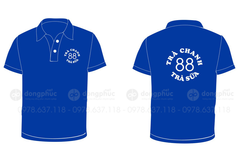 May và in áo phông Trà chanh Trà sữa 88