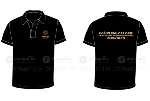 May và in áo phông Trung tâm chăm sóc xe Hoàng Linh Car Care