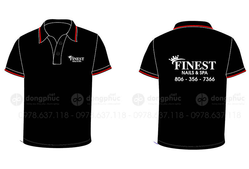 May và in áo phông Trung tâm Fitnest Nails & Spa