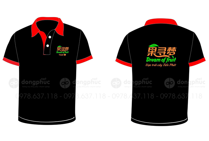 May và in áo phông Vựa trái cây Tiến Phát
