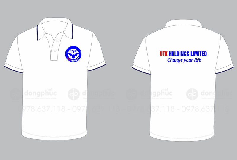 May và in áo polo UTK Holdings Limited