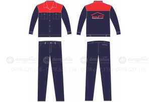 May và in đồng phục bảo hộ Công ty Hoang Nam Steel