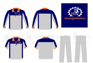 May và in đồng phục bảo hộ Công ty Hoangbinhmtco