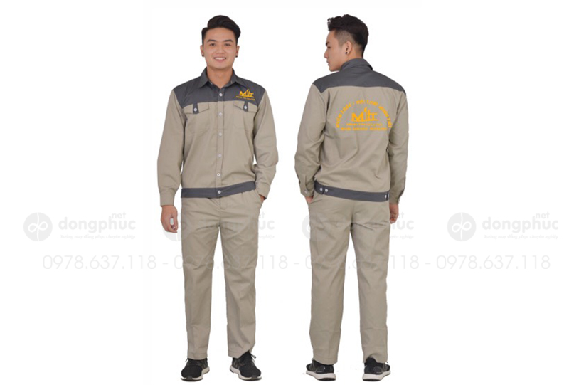 May và in đồng phục bảo hộ Công ty Minh Trí
