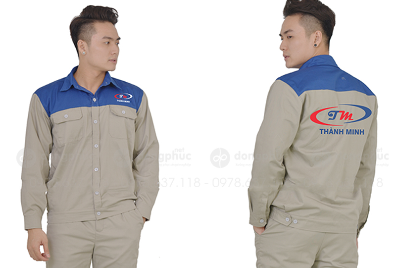 May và in đồng phục bảo hộ Công ty Thành Minh
