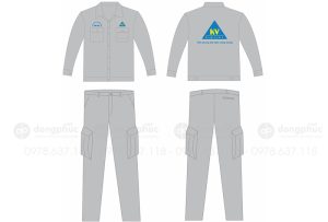 May và in đồng phục bảo hộ Công ty TNHH Tiết kiệm năng lượng Kim Việt