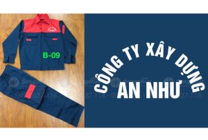 May và in đồng phục bảo hộ Công ty xây dựng An Thư