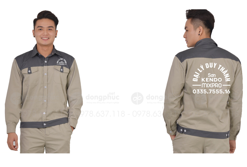 May và in đồng phục bảo hộ Đại lý Sơn Duy Thành