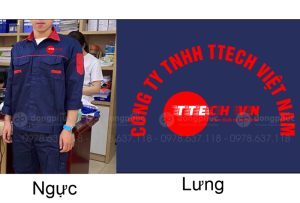 May và in đồng phục bảo hộ Công ty TNHH Tech Việt Nam