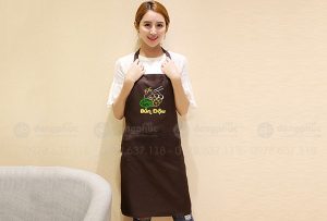 May và in tạp dề Quán bún đậu 56