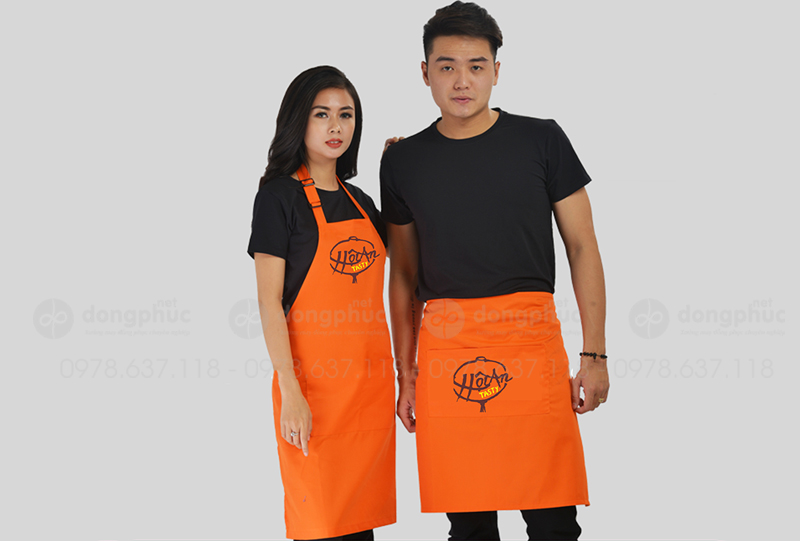 May và in tạp dề Quán Hội