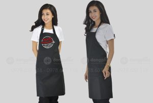 May và in tạp dề Quán Poke Makoto