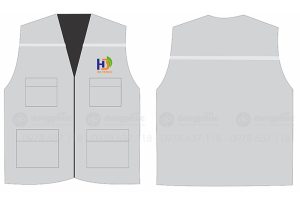 May và in áo gile Công ty HD Teisco