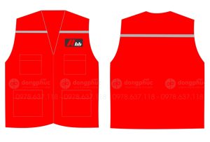 May và in áo gile Công ty Ahb