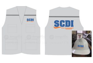 May và in áo gile Công ty SCDI