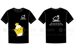 May và in áo Lớp C3 Đào Duy Từ 96-99