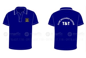 May và in áo phông Club Billiards Coffee T&T